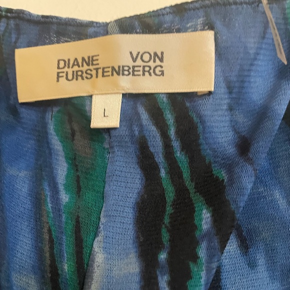 DVF Bettina Sweetheart Collar Midi Dress - Picture 5 of 5